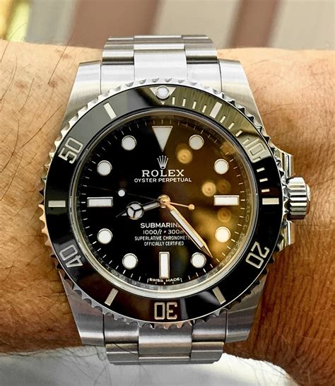 rolex submariner no date height|Rolex Submariner review.